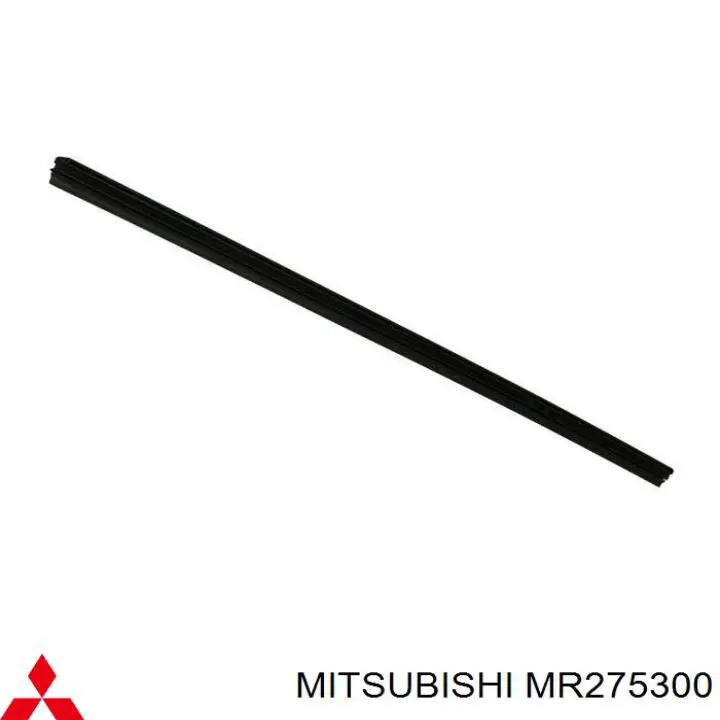 Goma del limpiaparabrisas lado copiloto para Mitsubishi Galant 