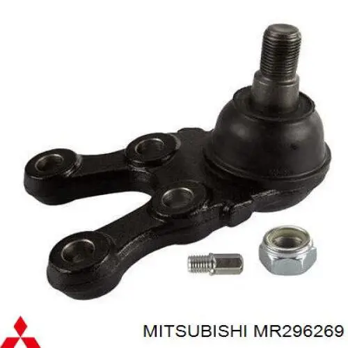 MR296269 Mitsubishi rótula de suspensión inferior izquierda