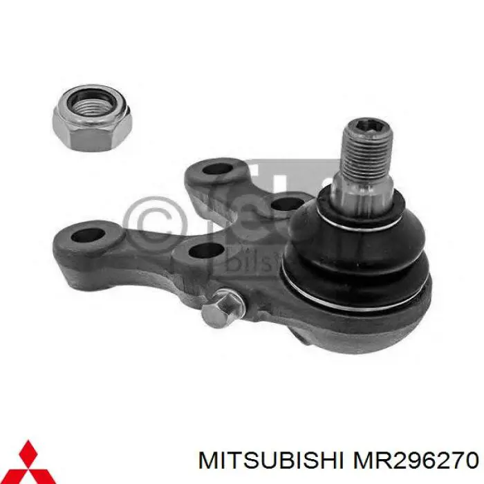 Rótula de suspensión inferior derecha Mitsubishi MR296270 precio, desde 25,95 EUR