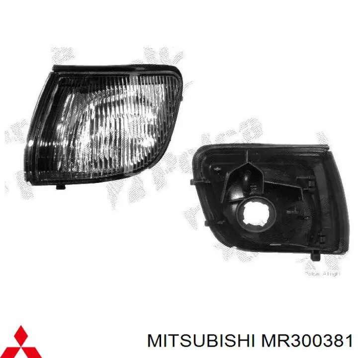 Luz de gálibo delantera izquierda para Mitsubishi Space Gear (PA, B, DV, W)