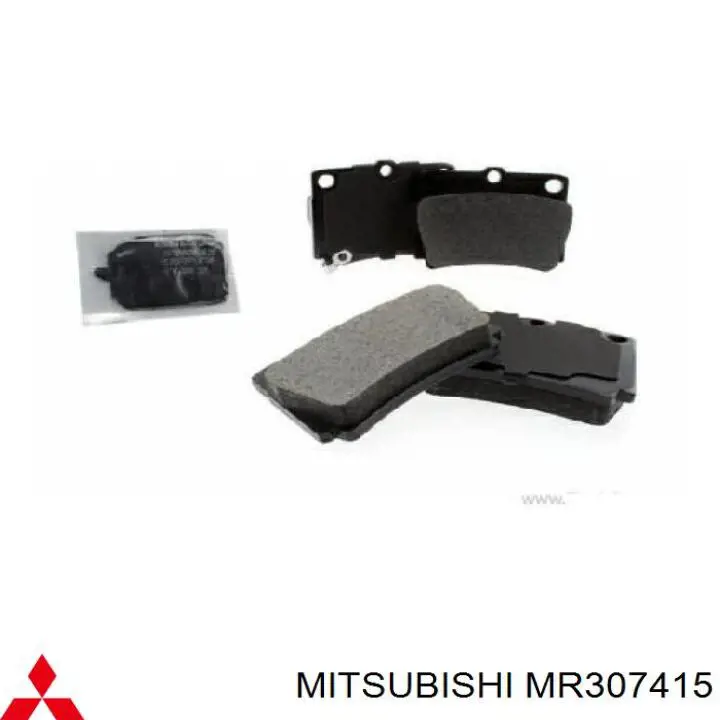 Pastillas traseras de freno Mitsubishi MR307415 precio, desde 23,62 EUR