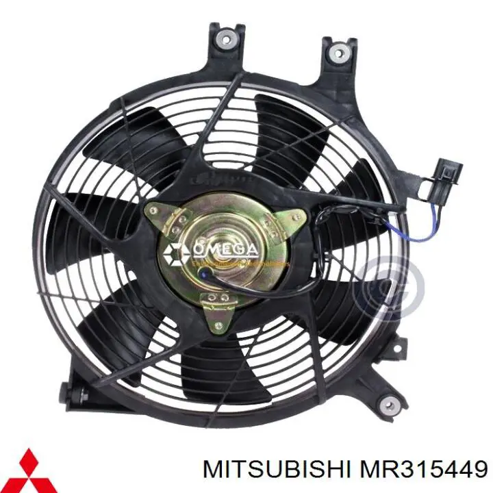 Ventilador para radiador de aire acondicionado para Mitsubishi Pajero (K90)
