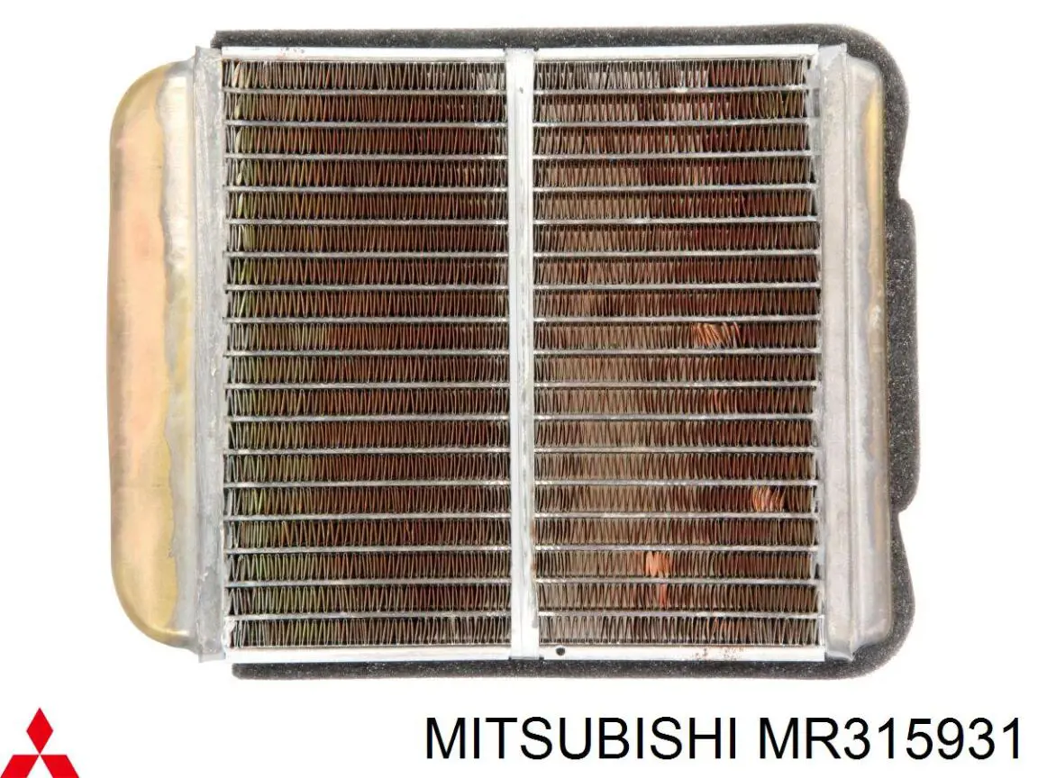 MR315931 Mitsubishi radiador de calefacción