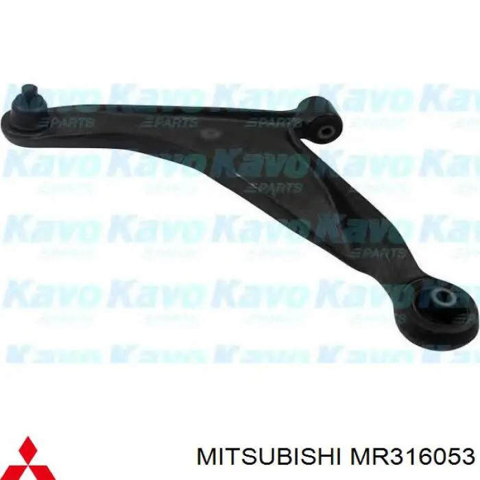 MR316053 Mitsubishi barra oscilante, suspensión de ruedas delantera, inferior izquierda