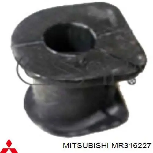 MR316227 Mitsubishi casquillo de barra estabilizadora delantera