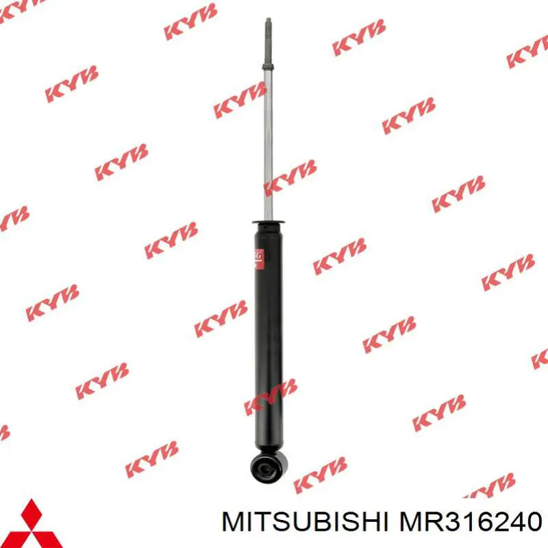 MR316240 Mitsubishi amortiguador trasero