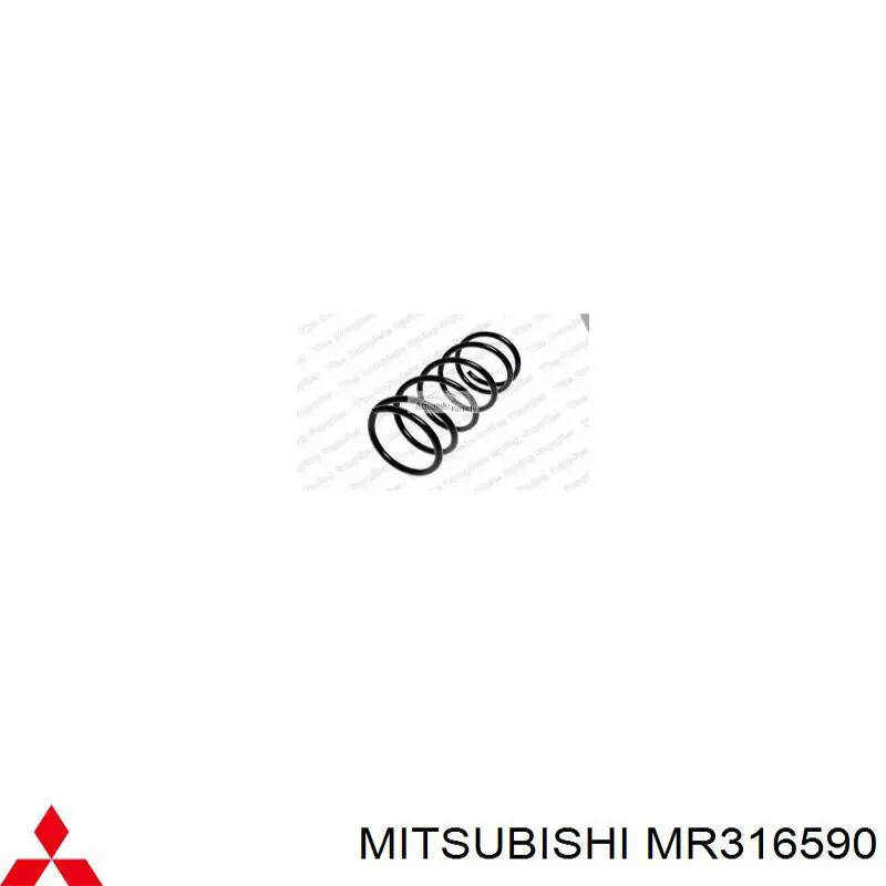 Muelle delantero Mitsubishi MR316590 precio, desde 42,18 EUR