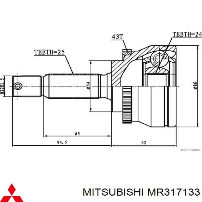 MR317133 Mitsubishi