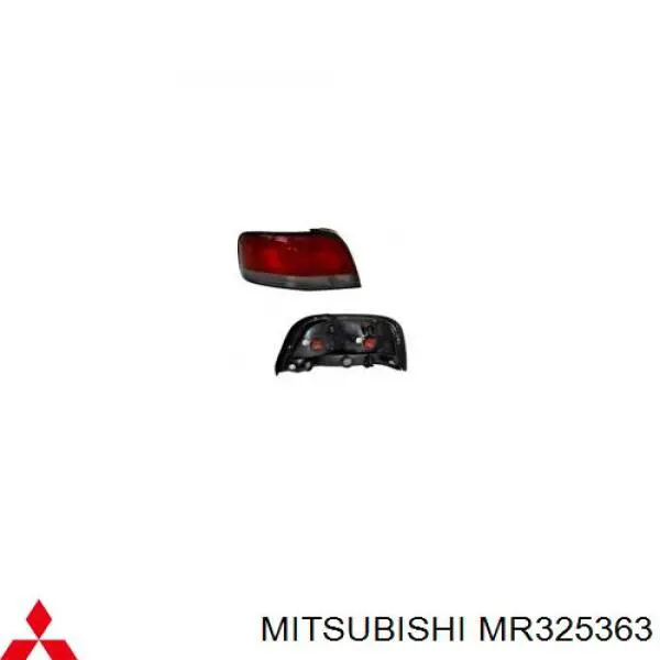 Piloto posterior izquierdo para Mitsubishi Galant (EA)