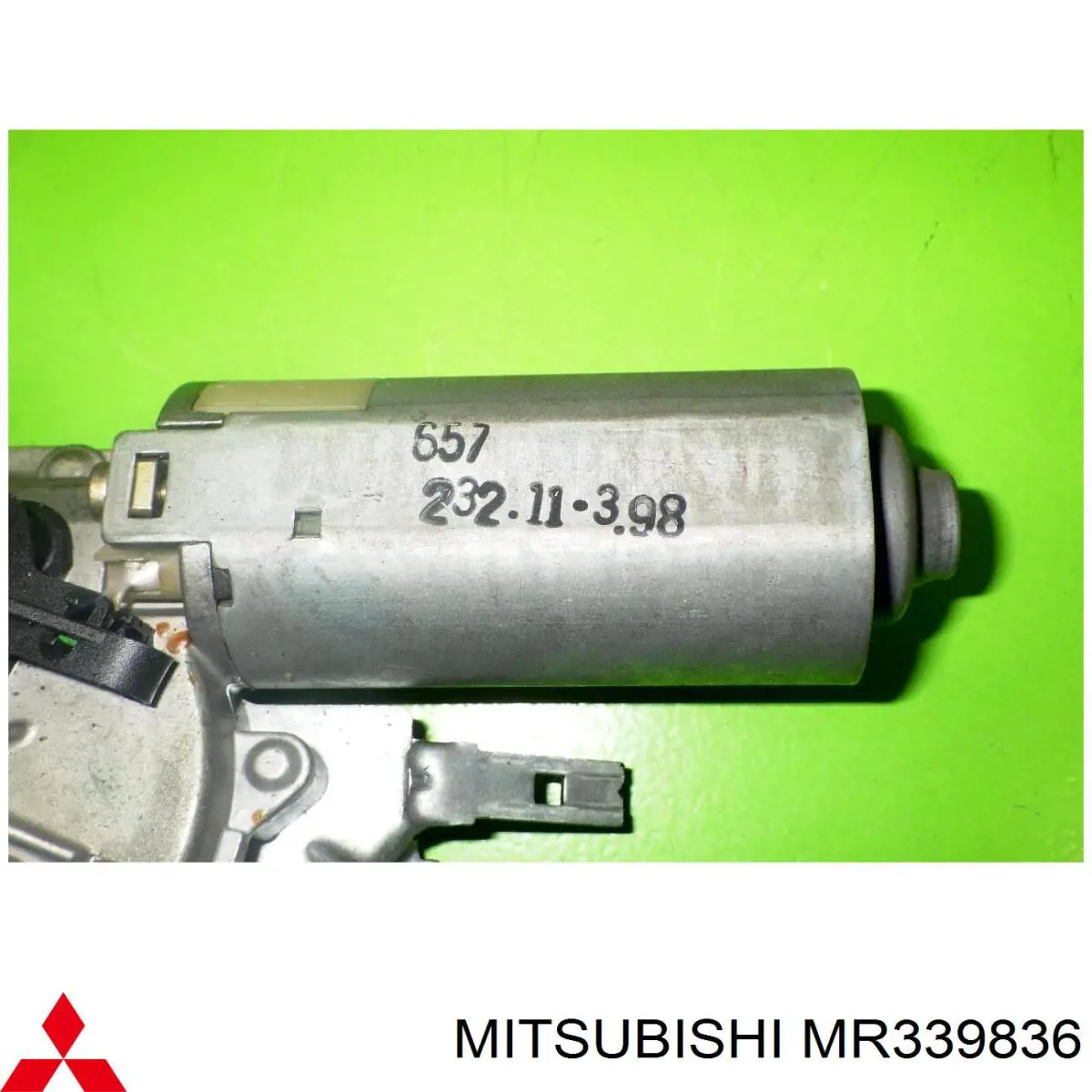 MR339836 Mitsubishi motor limpiaparabrisas, trasera