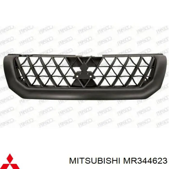 MR344623 Mitsubishi panal de radiador