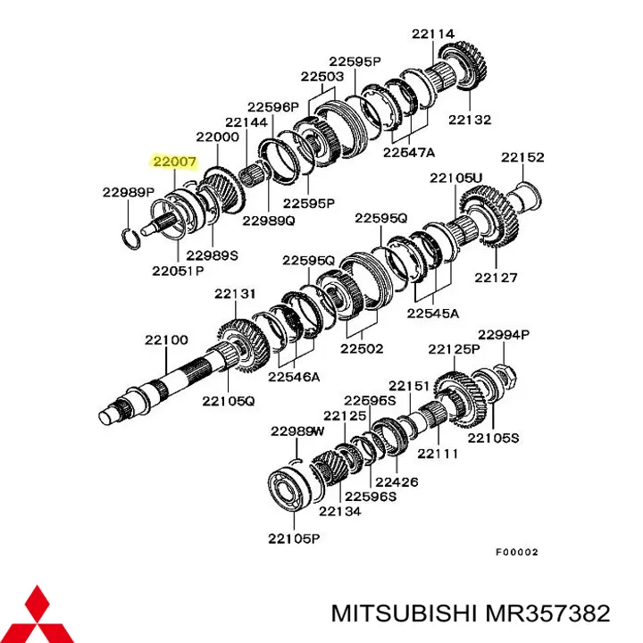 MR357382 Mitsubishi