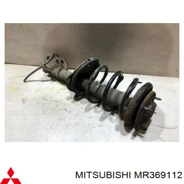 MR369112 Mitsubishi amortiguador delantero izquierdo