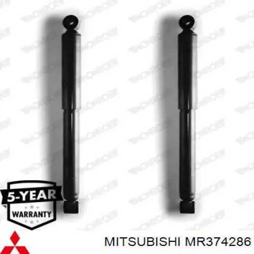 Amortiguador trasero Mitsubishi MR374286 precio, desde 38,98 EUR