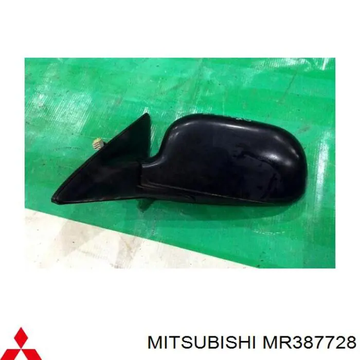 MR387725 Mitsubishi espejo retrovisor izquierdo
