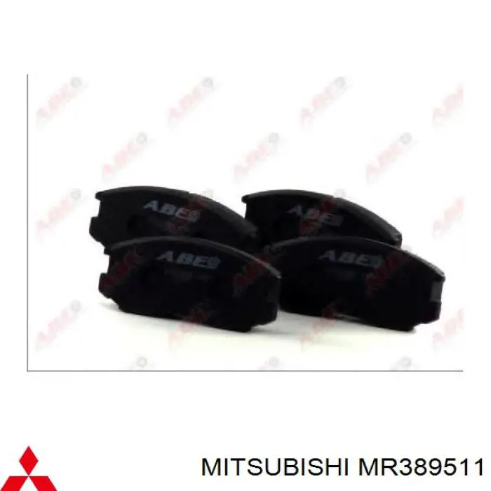 Comprar MR389511 Mitsubishi Pastillas delanteras de freno