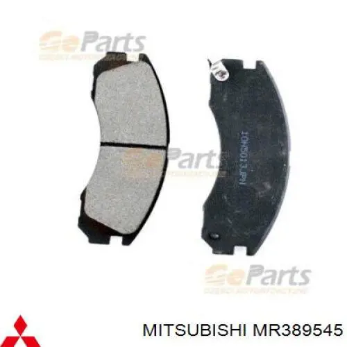 MR389545 Mitsubishi pastillas de freno delanteras