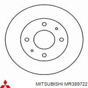Comprar MR389722 Mitsubishi Freno de disco delantero