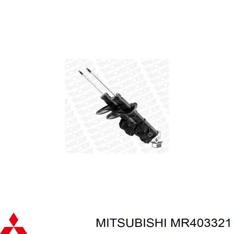 MR403321 Mitsubishi amortiguador delantero