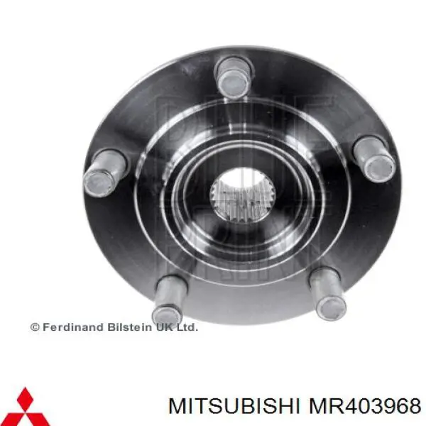 MR403968 Mitsubishi cubo de rueda trasero