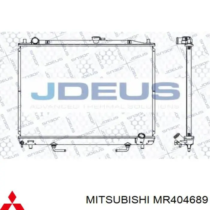 Água radiador Mitsubishi MR404689 precio, desde 138,11 EUR