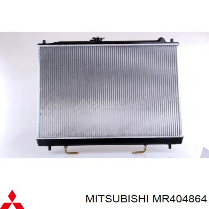 MR404864 Mitsubishi radiador refrigeración del motor