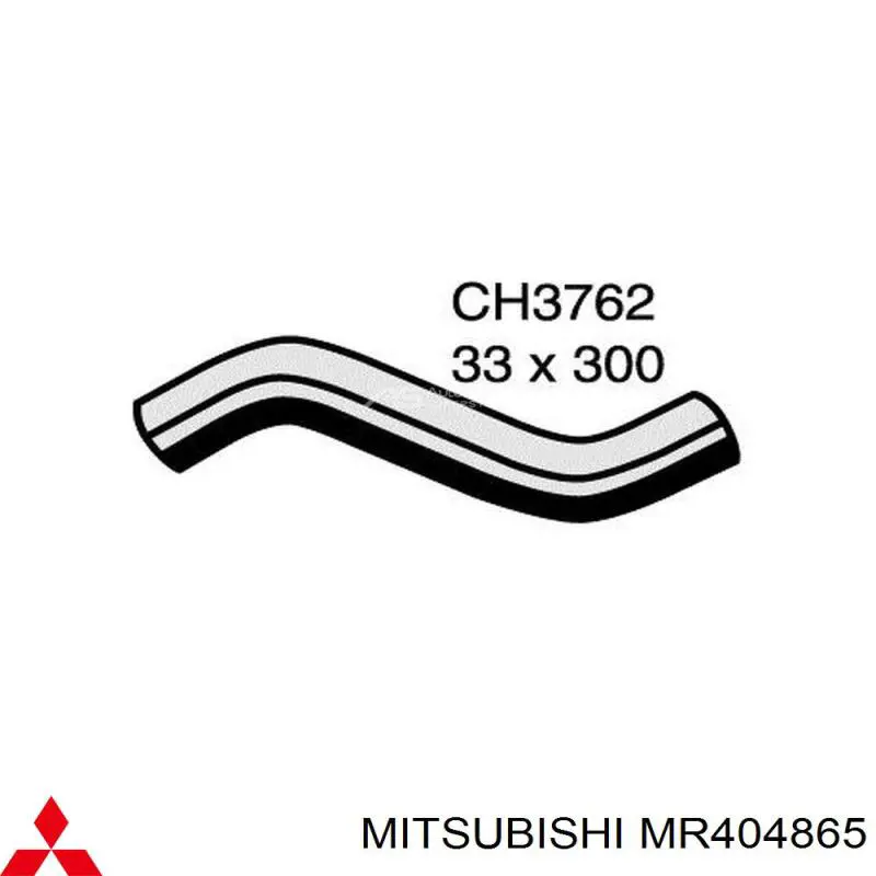 MR404865 Mitsubishi Manguera superior del radiador