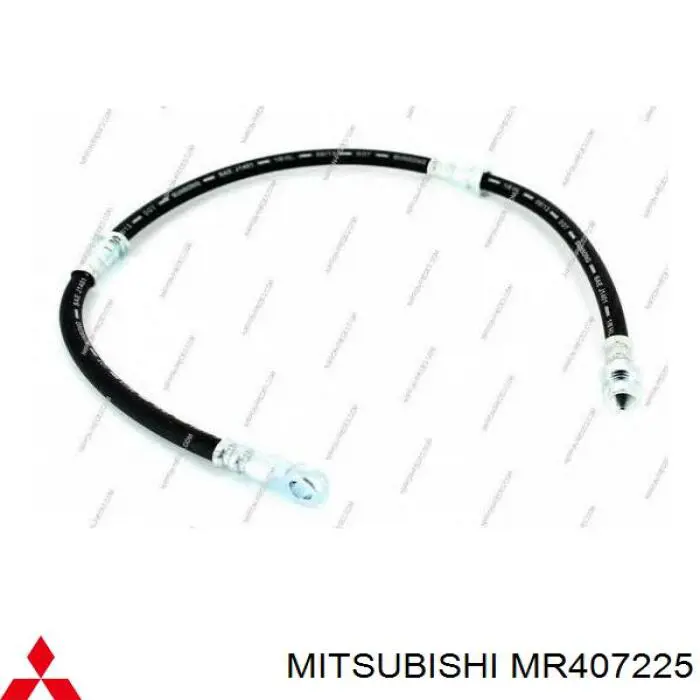 MR407225 Mitsubishi latiguillo de freno delantero