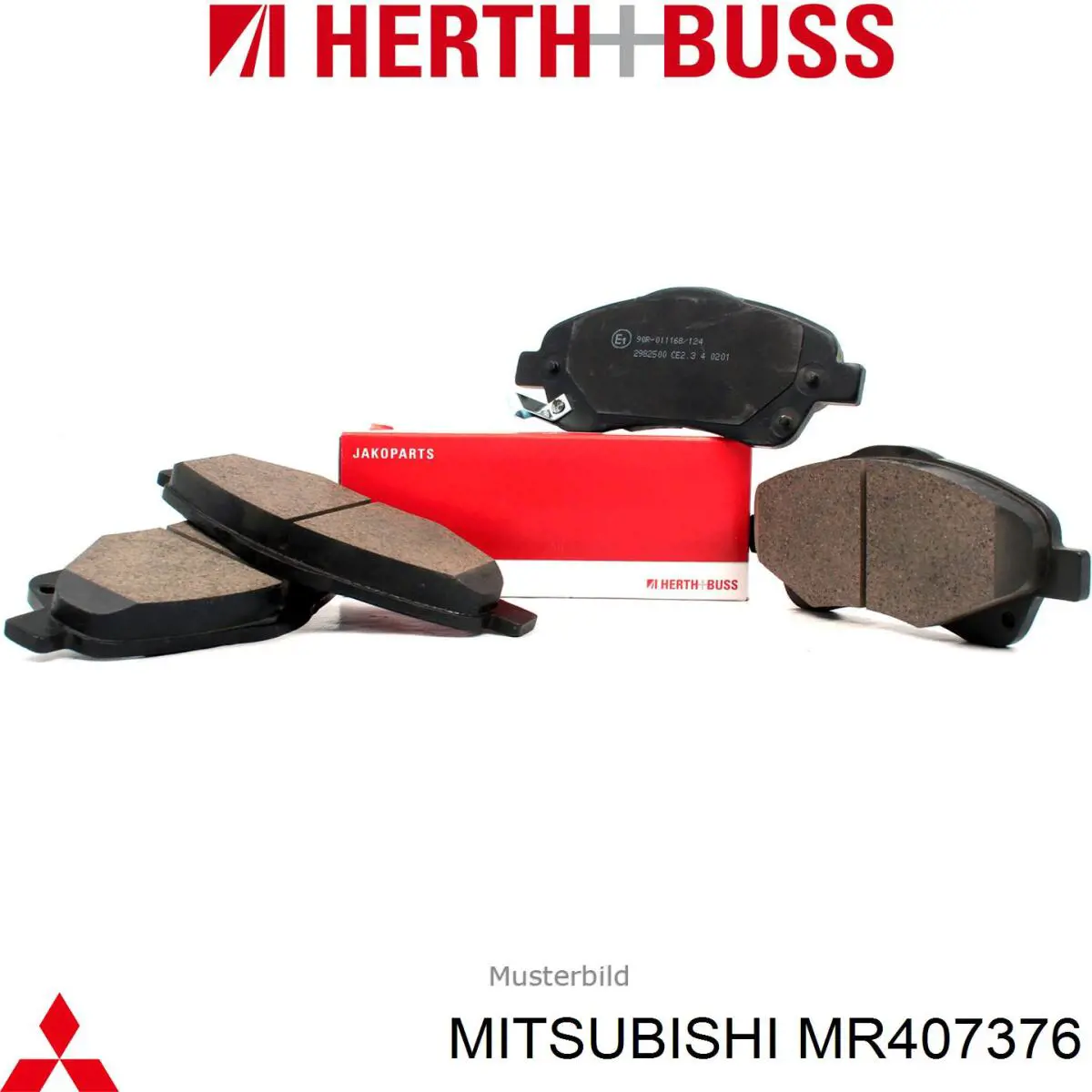 Pastillas freno delanteras Mitsubishi MR407376 precio, desde 58,76 EUR