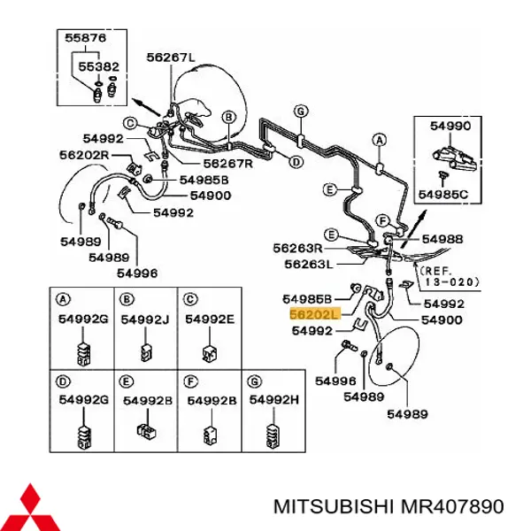 MR407890 Mitsubishi 