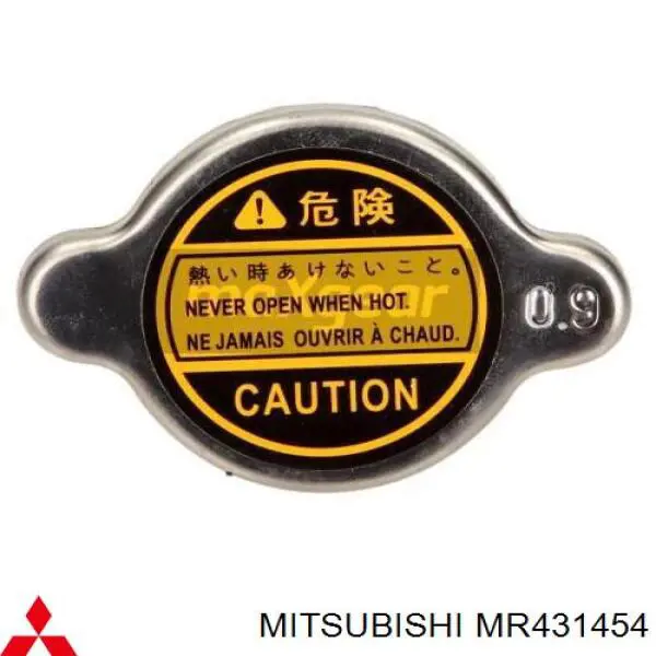 MR431454 Mitsubishi Tapa de radiador