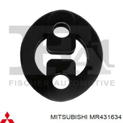 MR431634 Mitsubishi soporte, silenciador