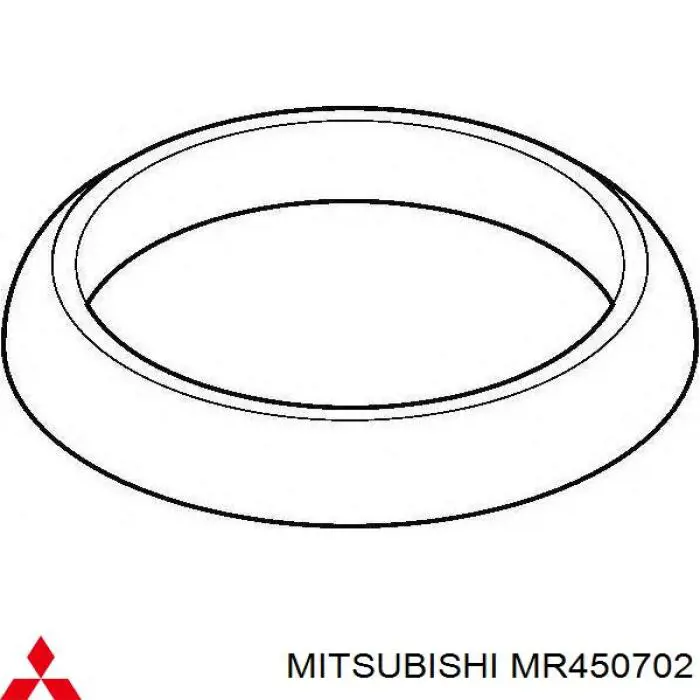 Junta de tubo de escape Mitsubishi MR450702 precio, desde 9,42 EUR
