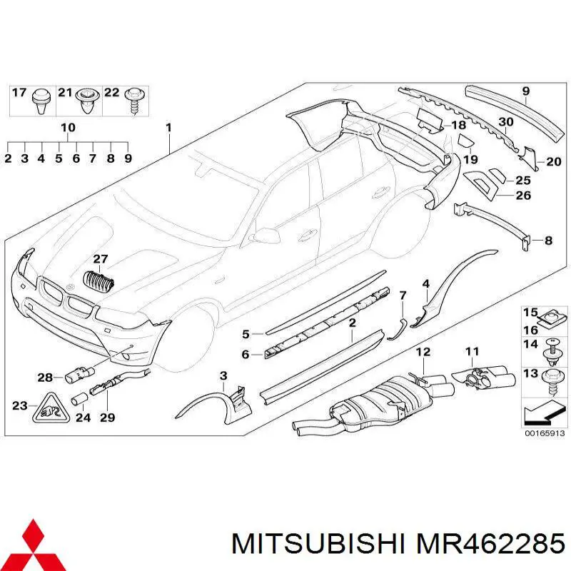 MR462285 Mitsubishi 