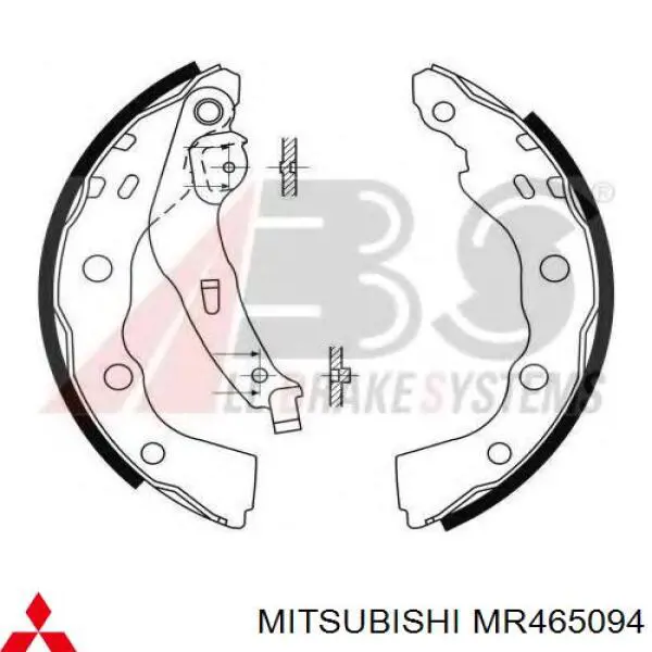 Comprar MR465094 Mitsubishi Zapatas de freno