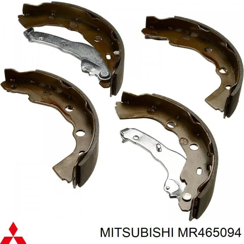 Zapatas de freno de tambor traseras Mitsubishi MR465094 precio, desde 32,70 EUR