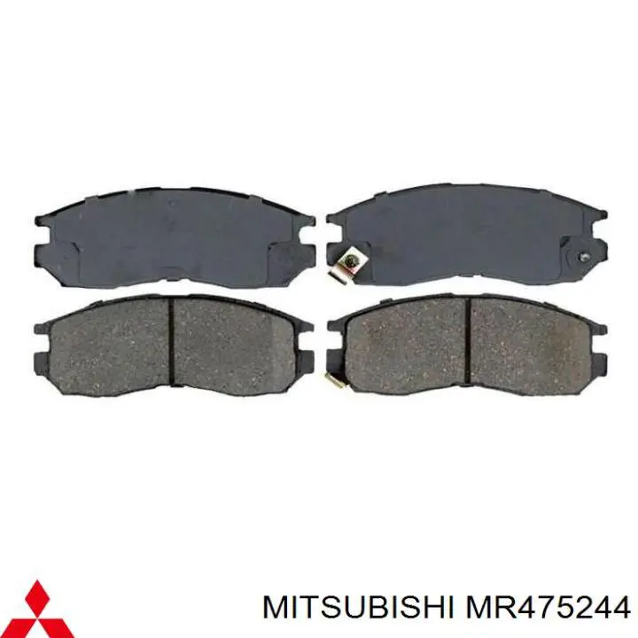 MR475244 Mitsubishi pastillas de freno delanteras