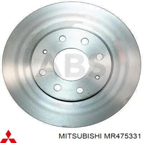 MR475331 Mitsubishi disco de freno delantero