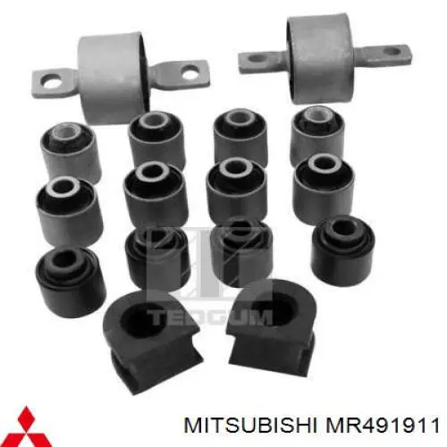 Brazo superior de suspensión trasera izquierdo/derecho Mitsubishi MR491911 precio, desde 36,54 EUR