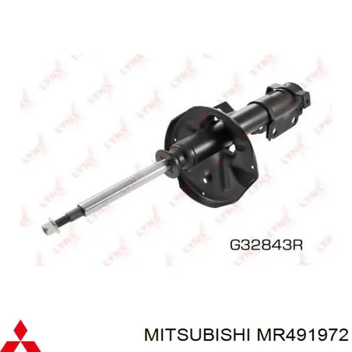 Amortiguador delantero derecho Mitsubishi MR491972 precio, desde 86,79 EUR