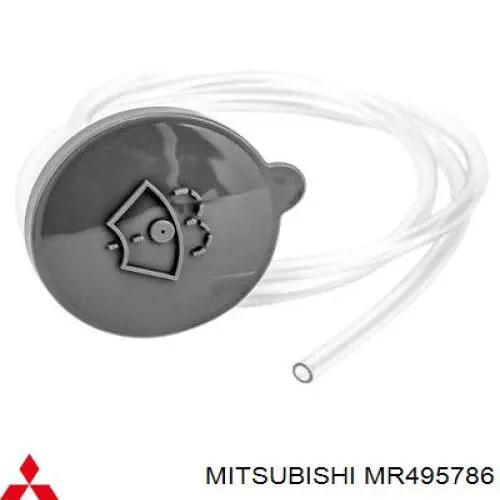MR495786 Mitsubishi tapa de depósito del agua de lavado