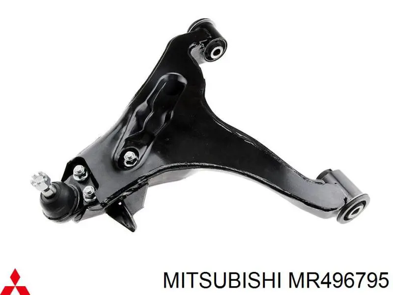 Brazo inferior izquierdo de la suspensión delantera 4013A134 Mitsubishi