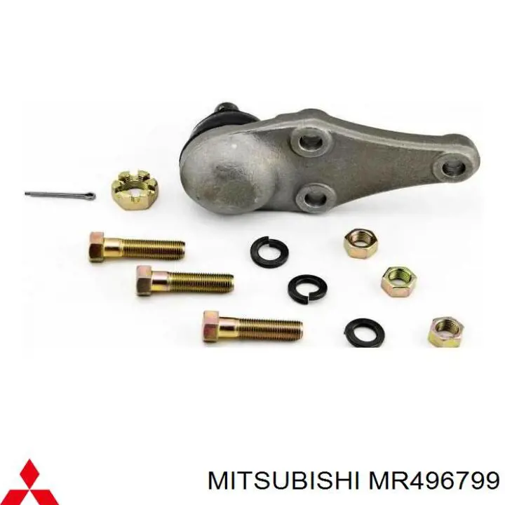Rótula inferior de suspensión MR496799 Mitsubishi