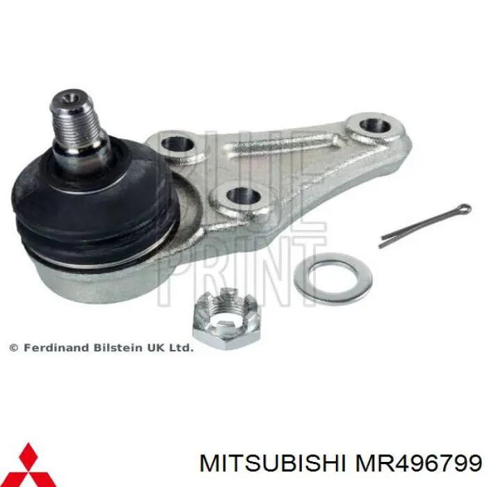 Rótula inferior de suspensión Mitsubishi MR496799 precio, desde 25,46 EUR