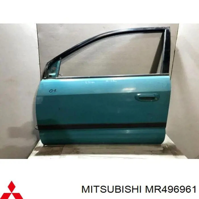 Puerta de coche, delantera, izquierda para Mitsubishi Space Star (DG0)