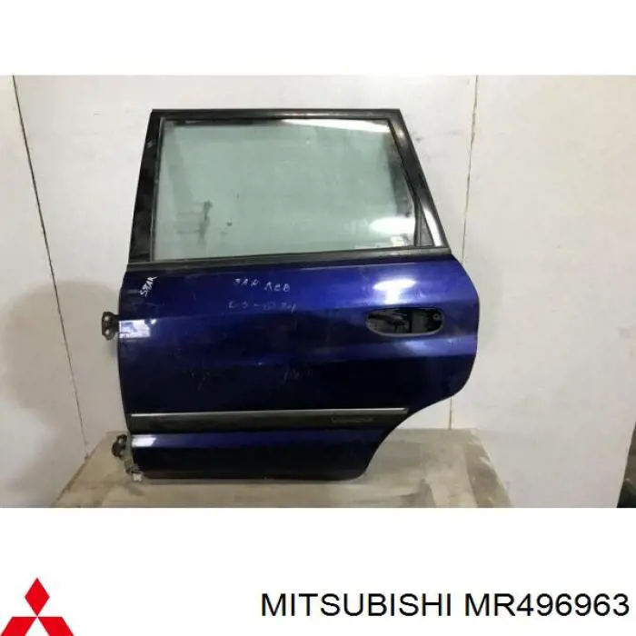 Puerta trasera izquierda para Mitsubishi Space Star (DG0)