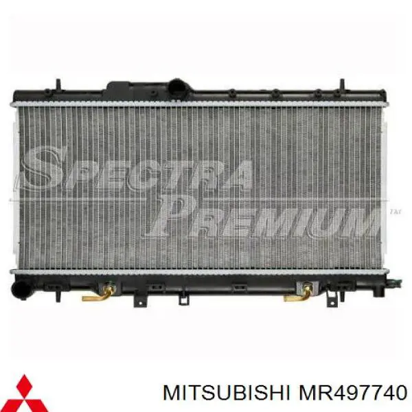 MR497740 Mitsubishi radiador