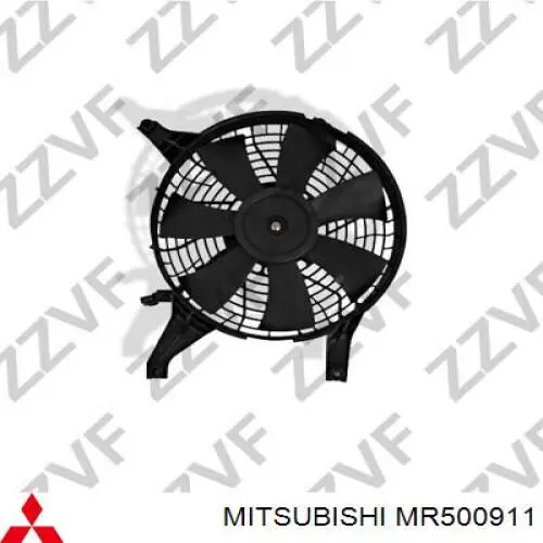 Difusor del radiador del aire acondicionado con ventilador y motor Mitsubishi MR500911 precio, desde 153,91 EUR