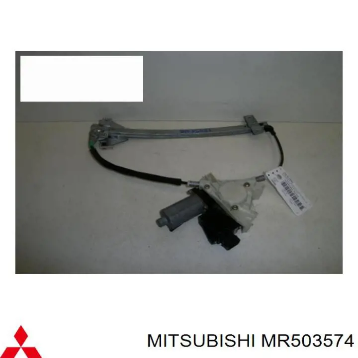 MR503574 Mitsubishi mecanismo de elevalunas, puerta trasera derecha
