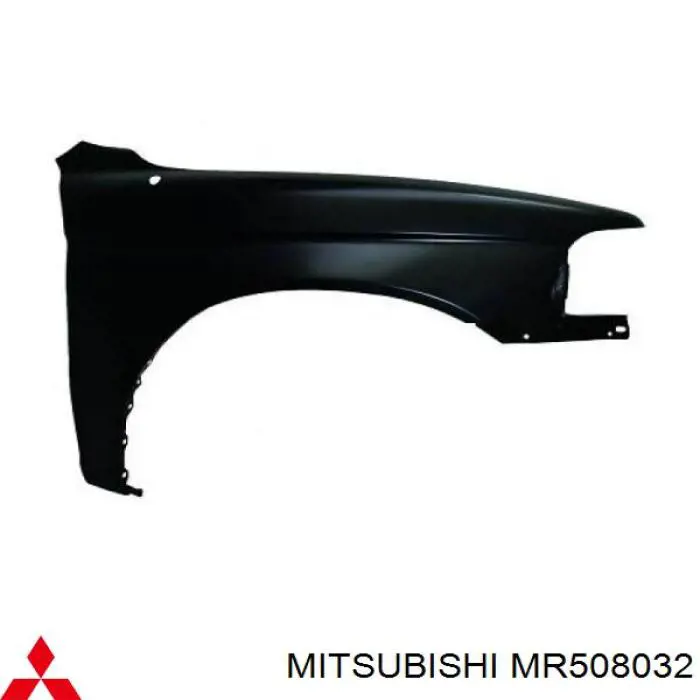 Guardabarros delanteros derecho Mitsubishi MR508032 precio, desde 506,38 EUR